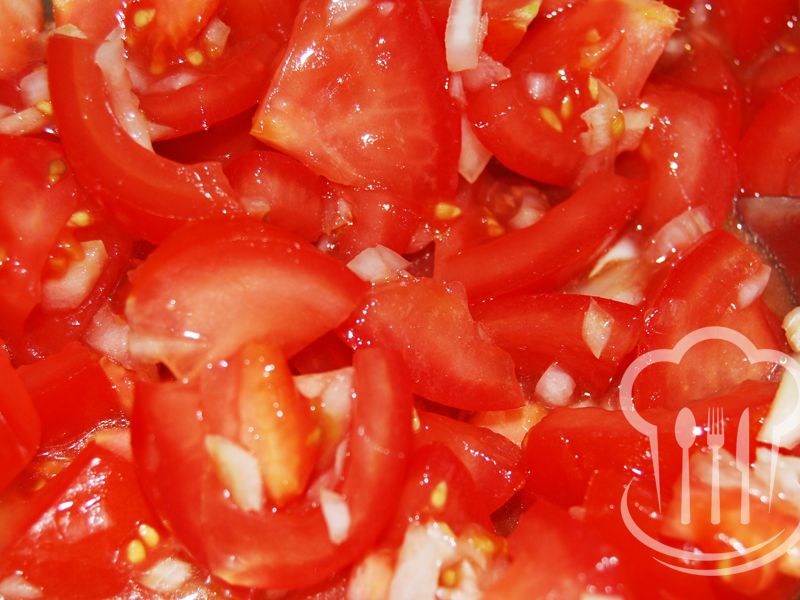 Šalát - paradajkový